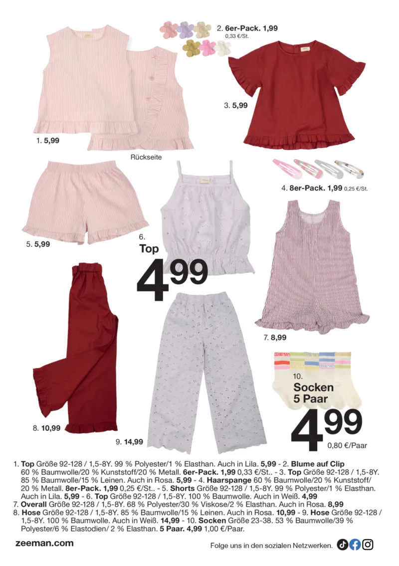 Zeeman Prospekt vom 21.03.2026, Seite 18