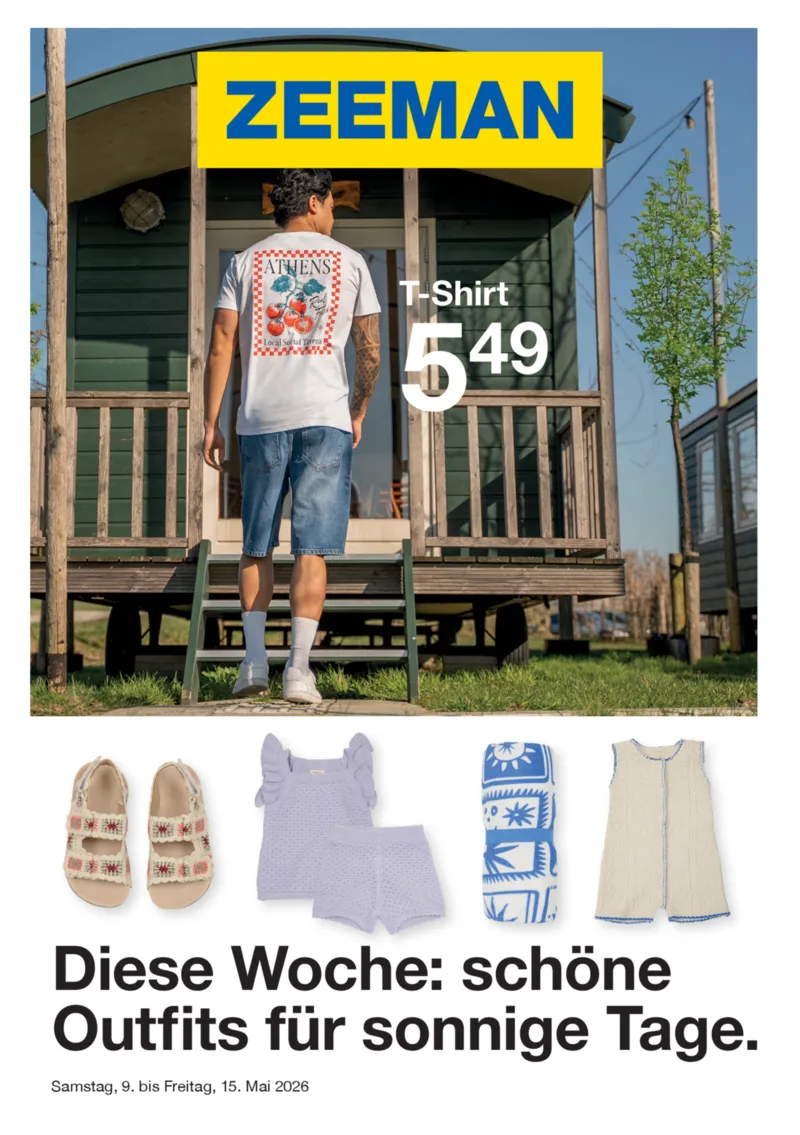 Zeeman Prospekt vom 09.05.2026, Seite 1