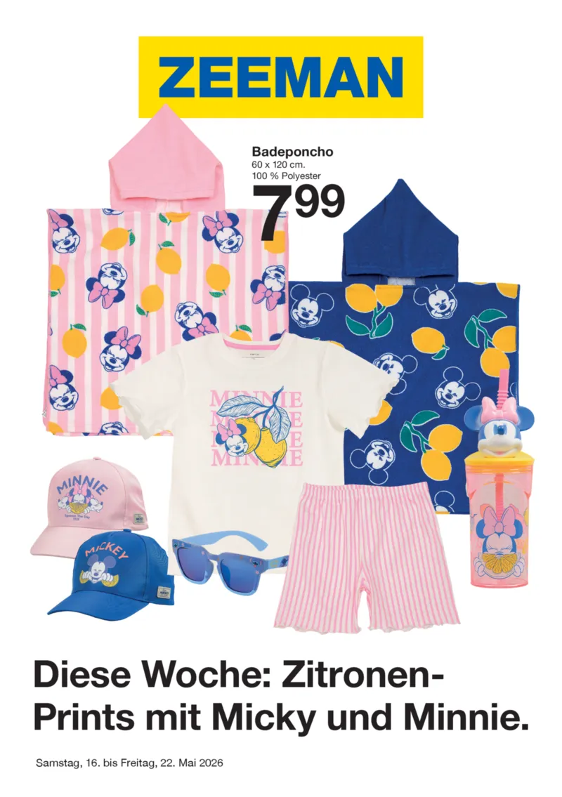 Zeeman Prospekt vom 16.05.2026, Seite 1