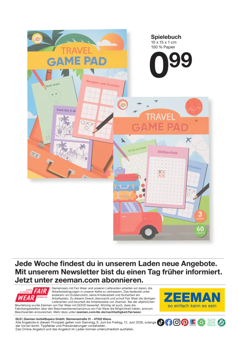 Zeeman Prospekt vom 06.06.2026, Seite 23