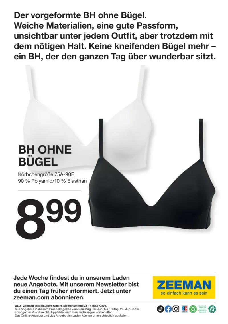 Zeeman Prospekt vom 13.06.2026, Seite 32
