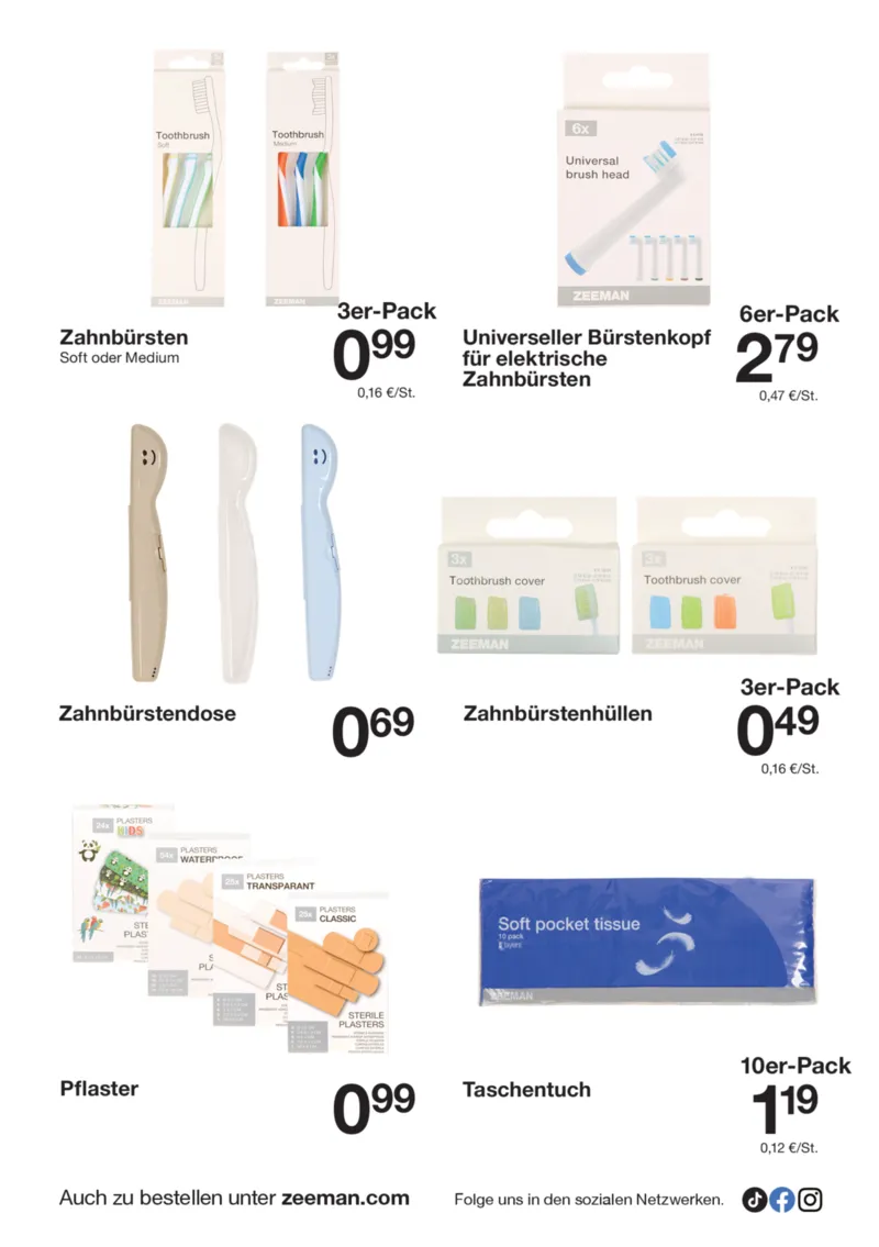 Zeeman Prospekt vom 27.06.2026, Seite 2