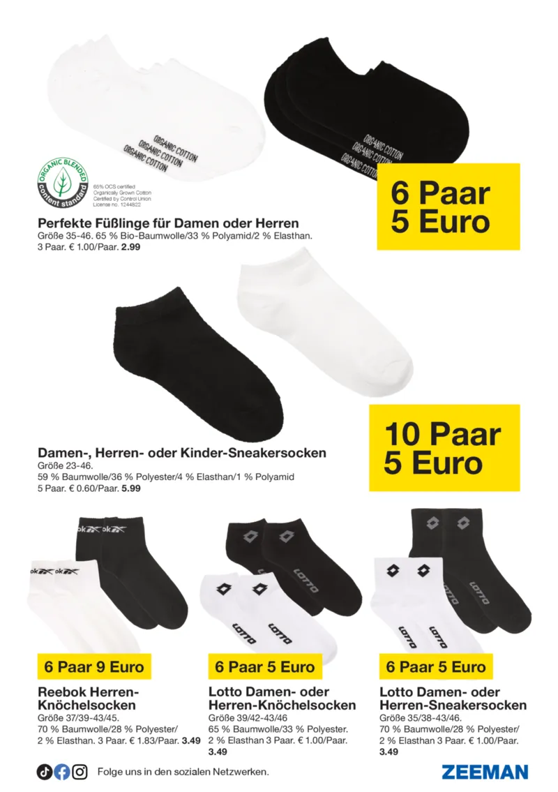 Zeeman Prospekt vom 27.06.2026, Seite 6