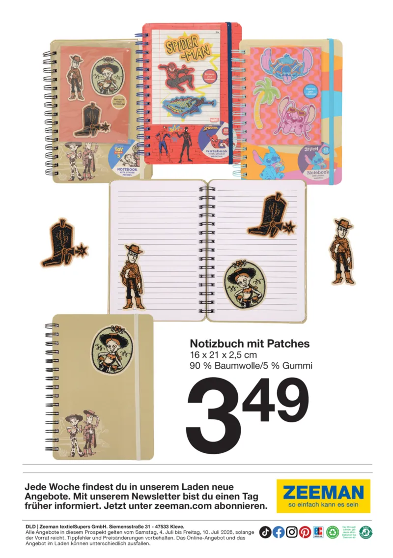 Zeeman Prospekt vom 04.07.2026, Seite 7