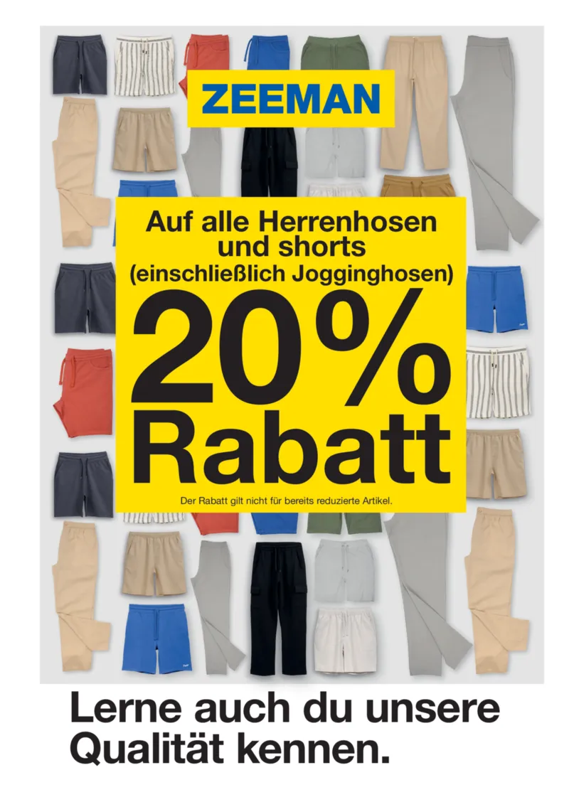 Zeeman Prospekt vom 01.08.2026, Seite 12