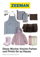 Zeeman Prospekt vom 01.08.2026