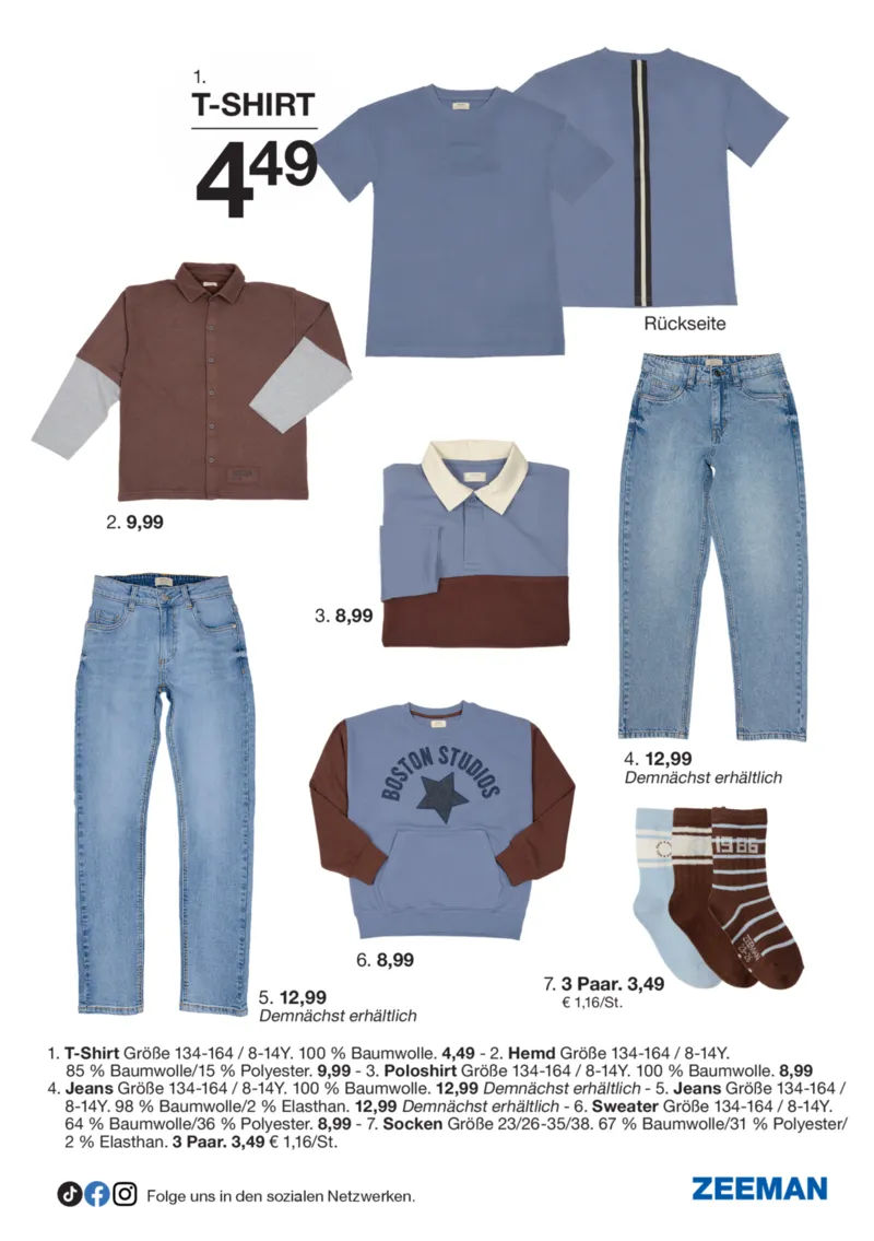 Zeeman Prospekt vom 08.08.2026, Seite 21