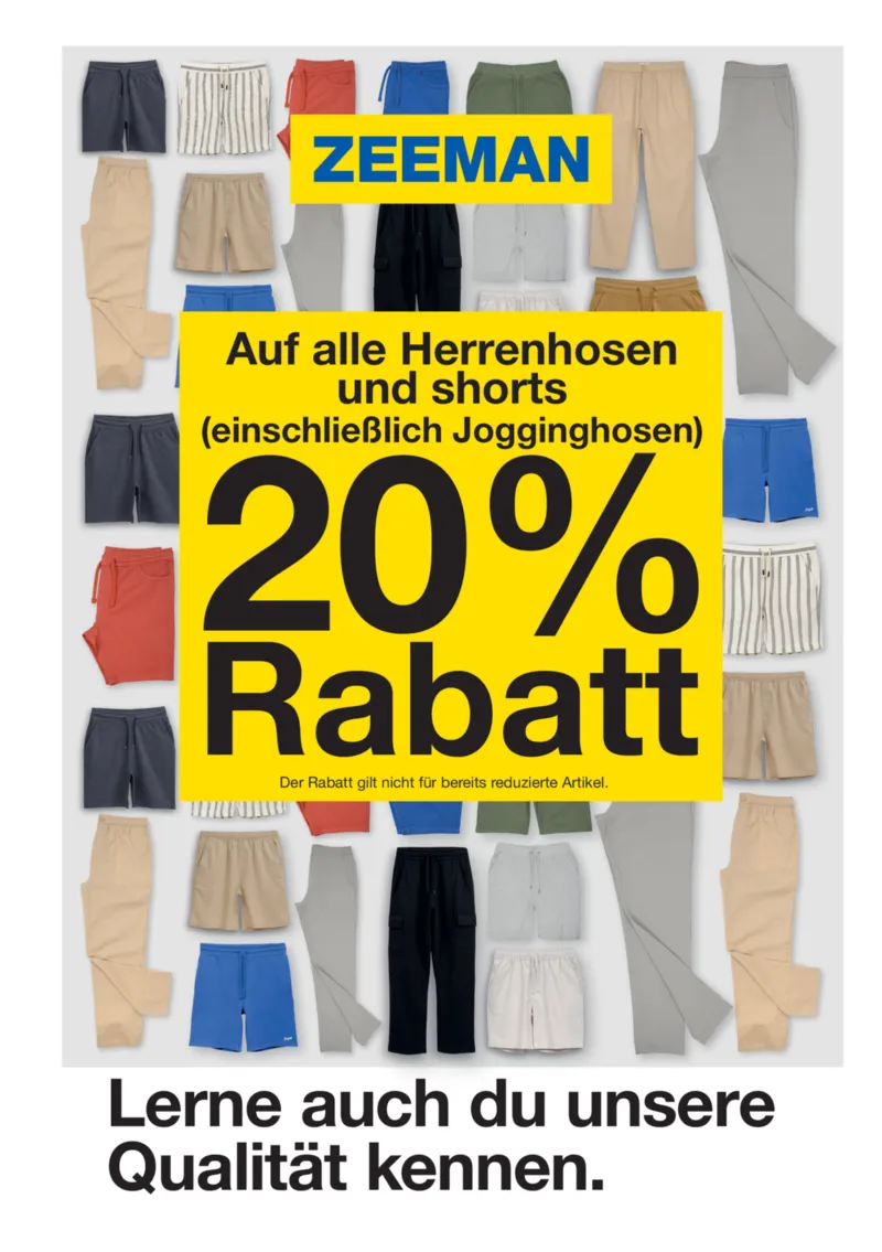 Zeeman Prospekt vom 08.08.2026, Seite 25