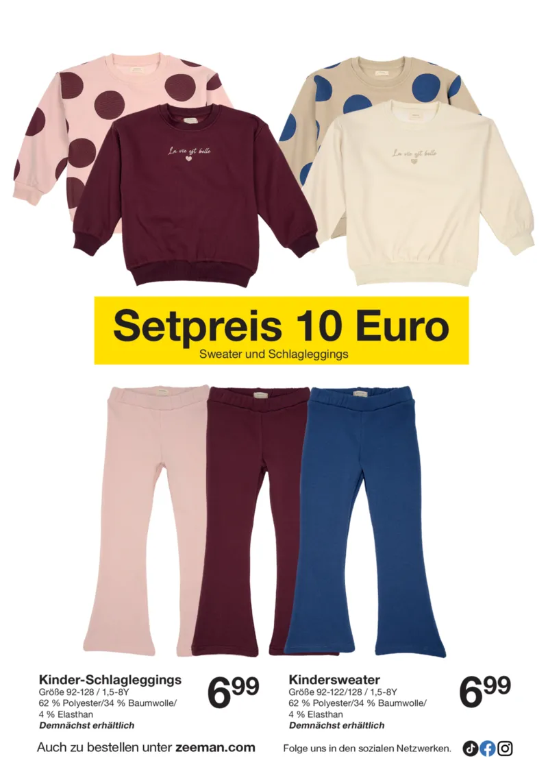 Zeeman Prospekt vom 26.09.2026, Seite 10