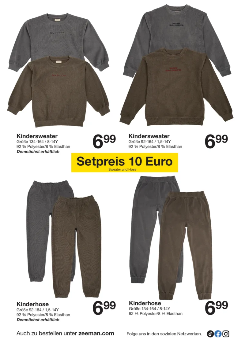 Zeeman Prospekt vom 26.09.2026, Seite 8