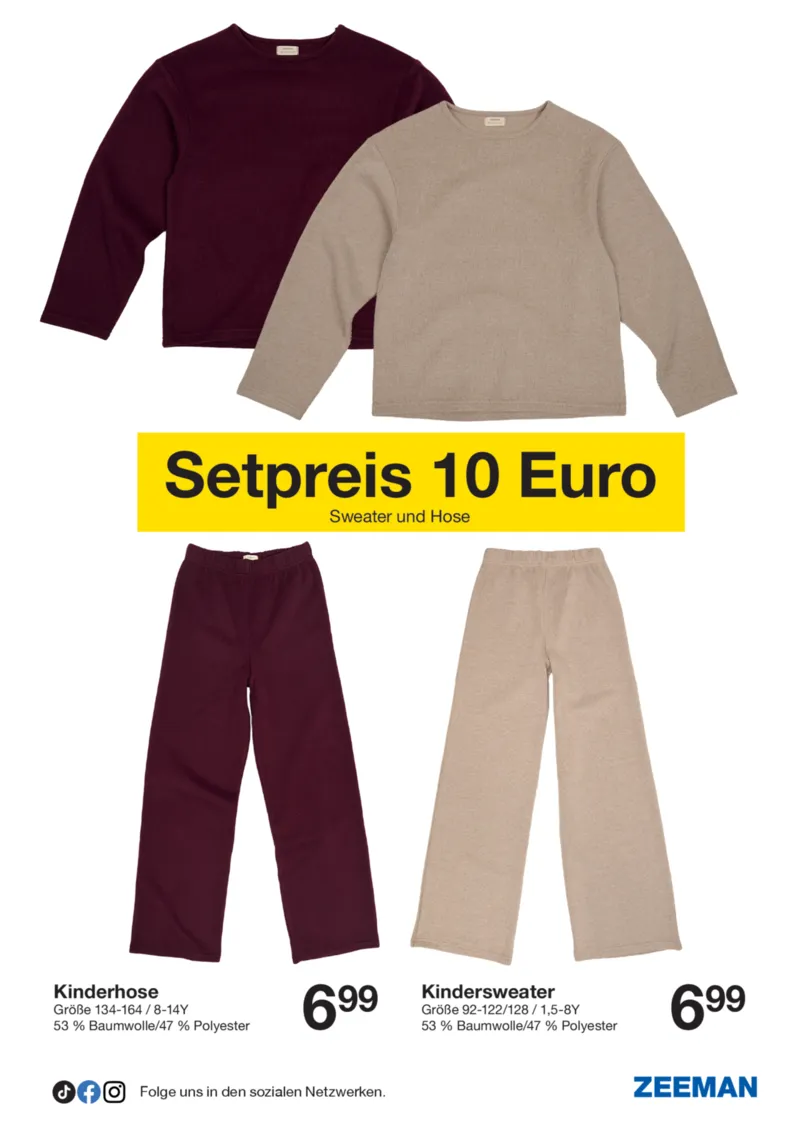 Zeeman Prospekt vom 26.09.2026, Seite 9