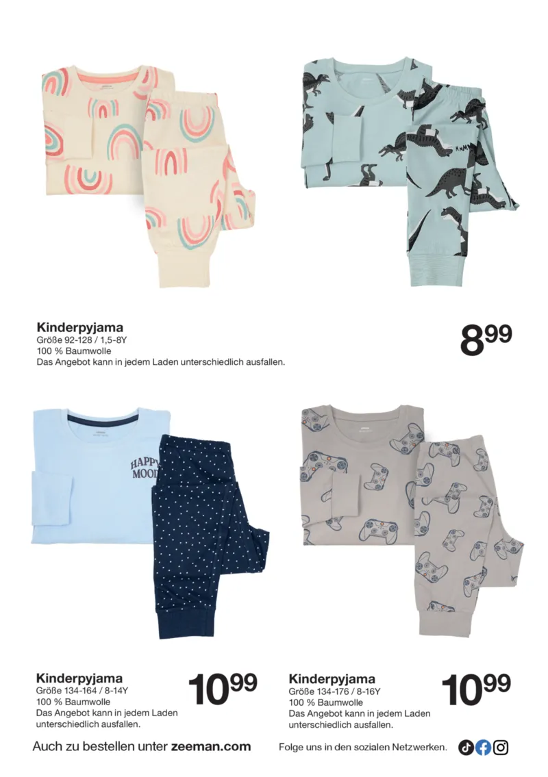 Zeeman Prospekt vom 24.10.2026, Seite 12