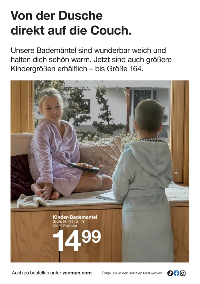 Zeeman Prospekt vom 24.10.2026, Seite 16