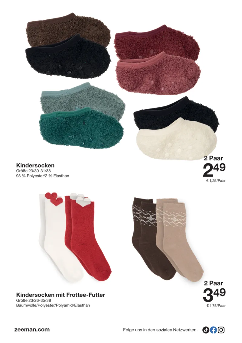 Zeeman Prospekt vom 24.10.2026, Seite 18
