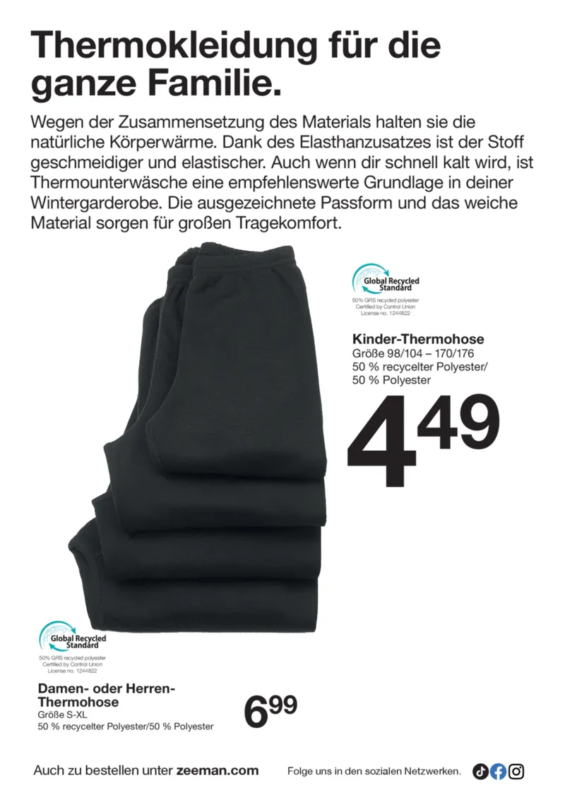 Zeeman Prospekt vom 24.10.2026, Seite 24