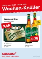 KONSUM Leipzig Prospekt vom 28.07.2025