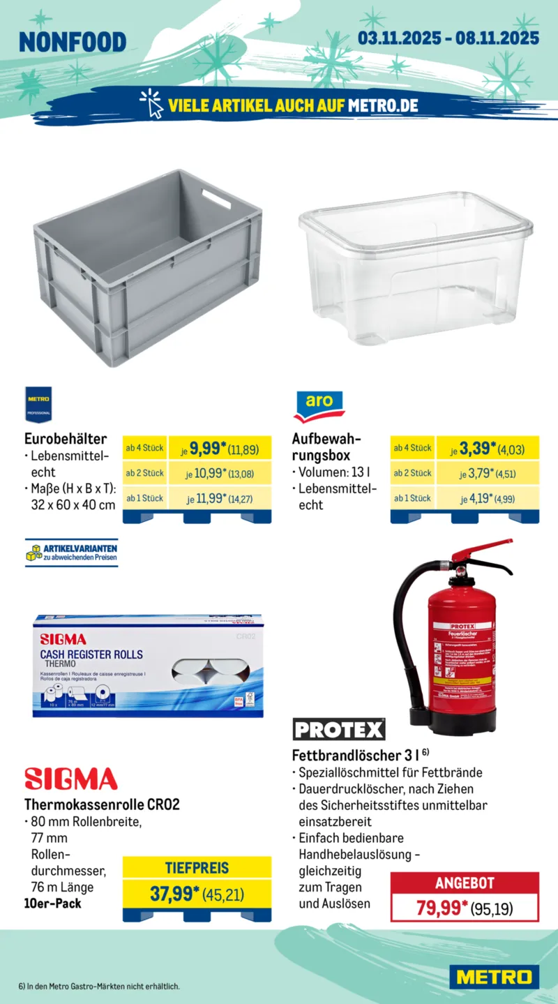 METRO Prospekt vom 03.11.2025, Seite 22