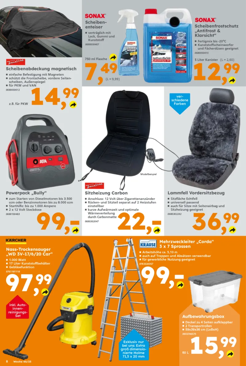 Globus Baumarkt Prospekt vom 10.11.2025, Seite 8