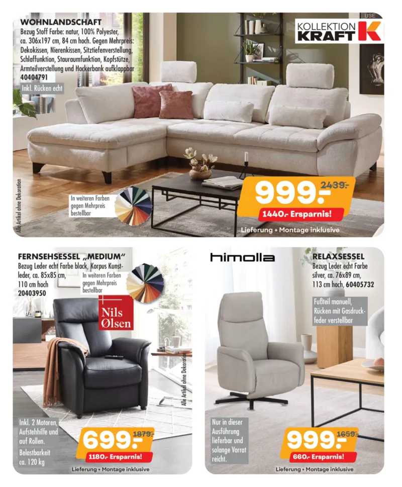 Möbel-Kraft Prospekt vom 12.11.2025, Seite 2