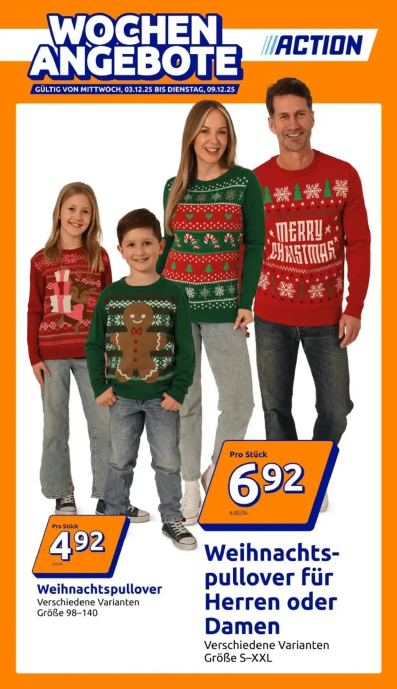 Action Prospekt vom 03.12.2025, Seite 1
