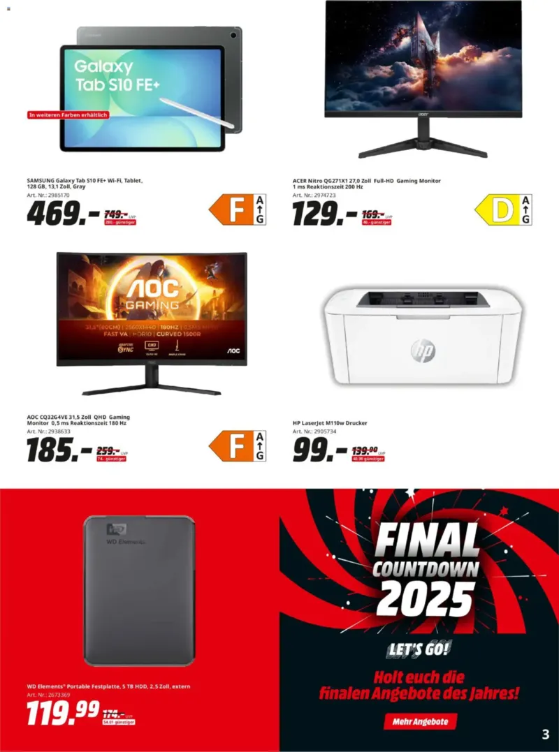 Media Markt Prospekt vom 22.12.2025, Seite 3