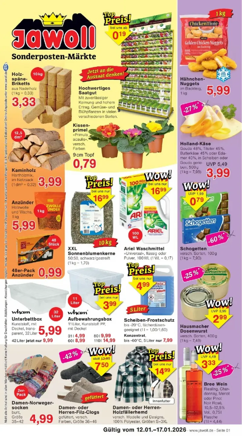 Jawoll Prospekt vom 12.01.2026, Seite 1