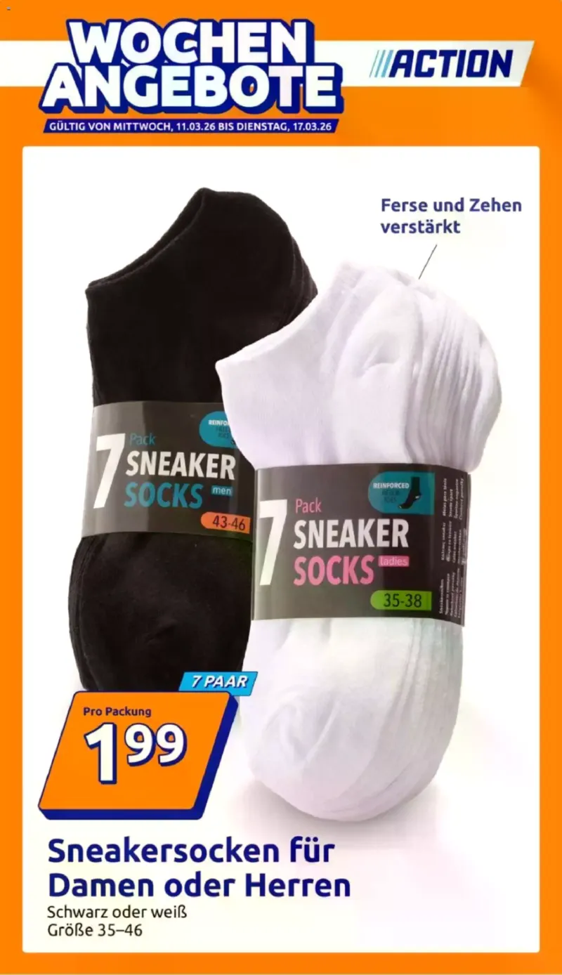 Action Prospekt vom 11.03.2026, Seite 1