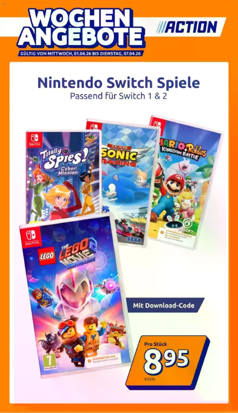 Action Prospekt vom 01.04.2026, Seite 1