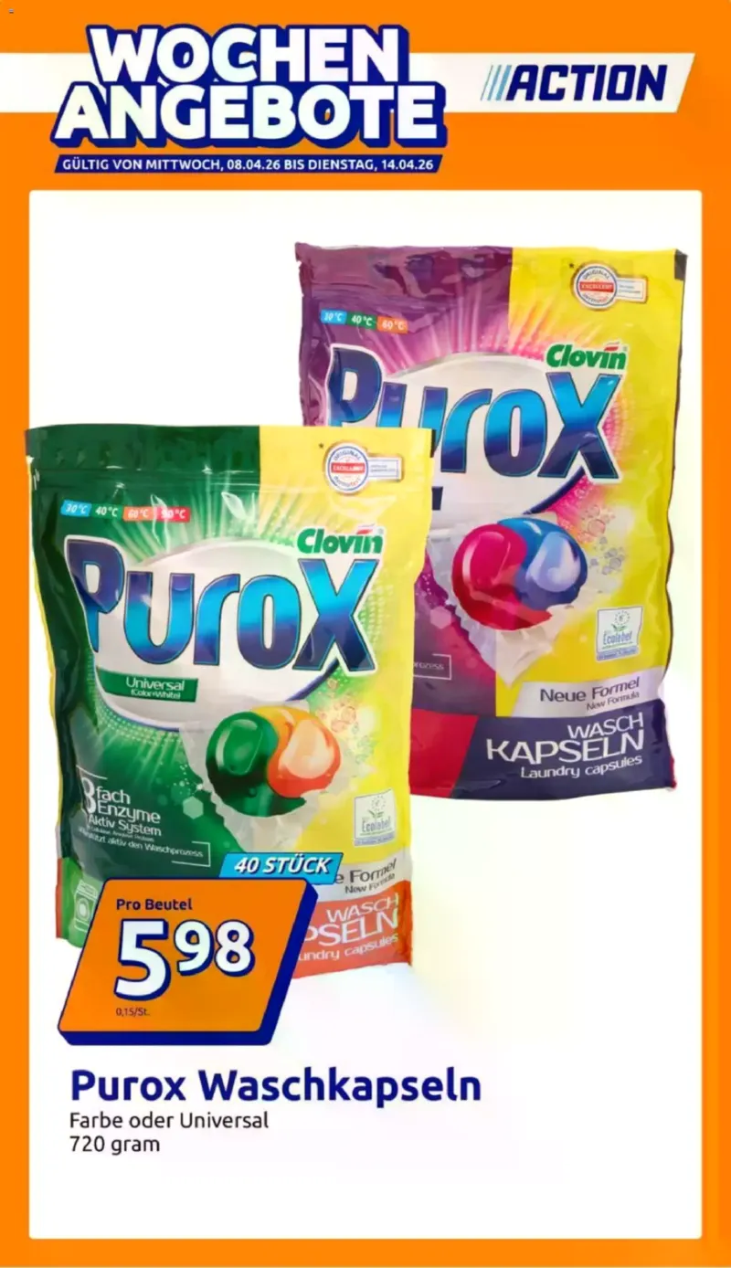 Action Prospekt vom 08.04.2026, Seite 1