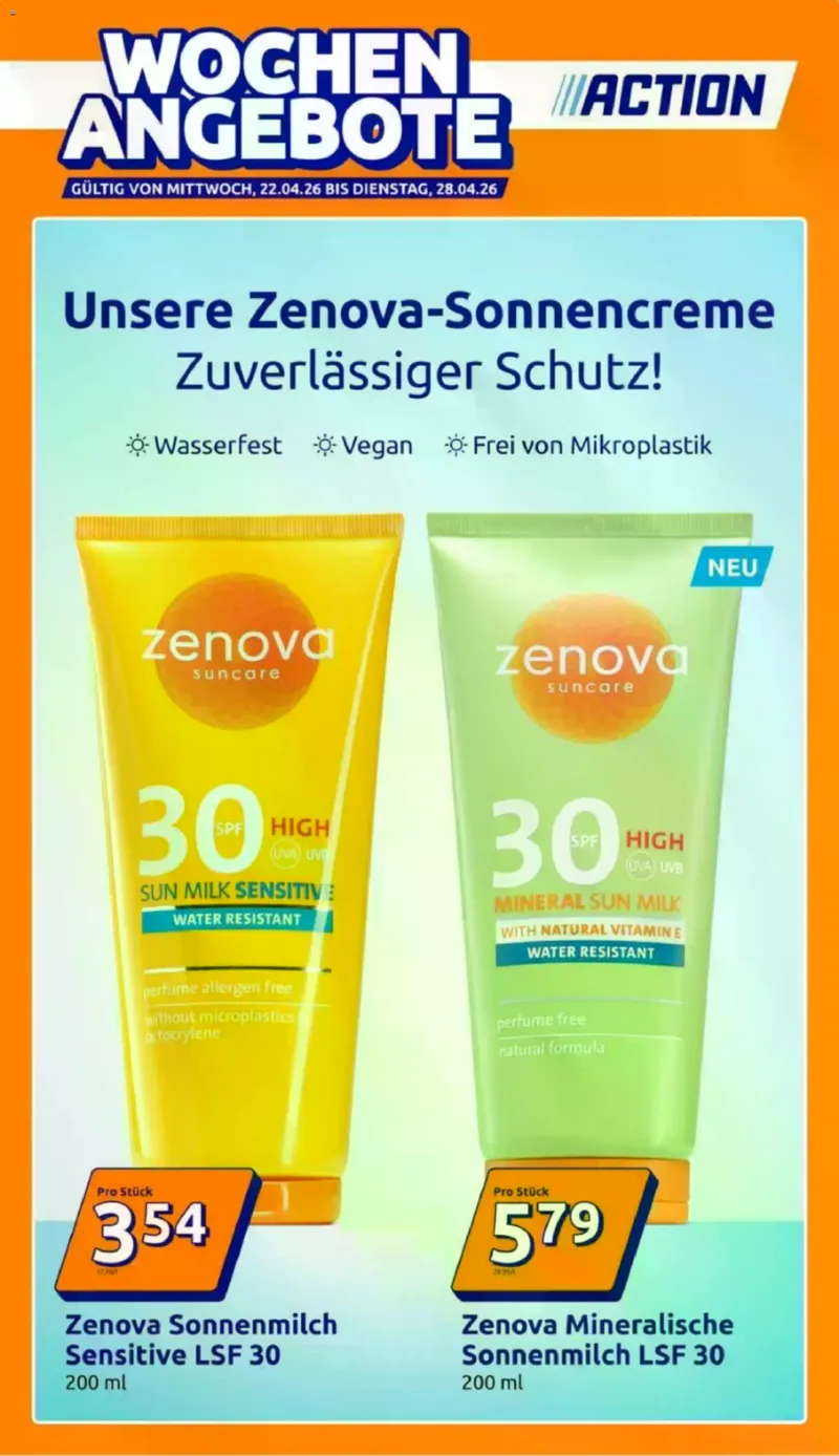 Action Prospekt vom 22.04.2026, Seite 1
