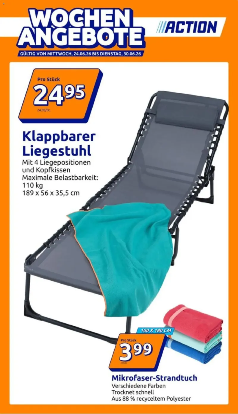 Action Prospekt vom 24.06.2026, Seite 1