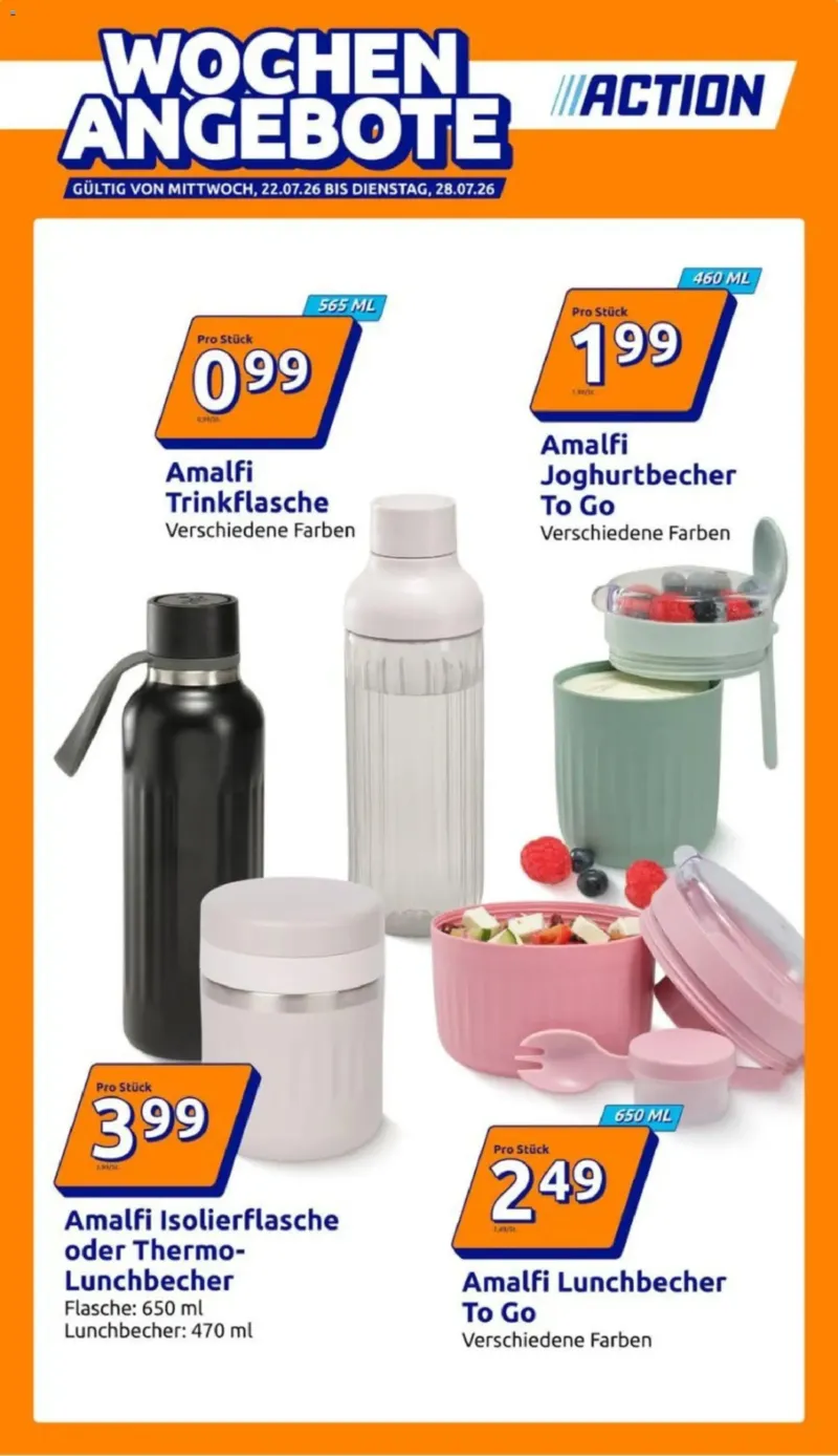 Action Prospekt vom 22.07.2026, Seite 1