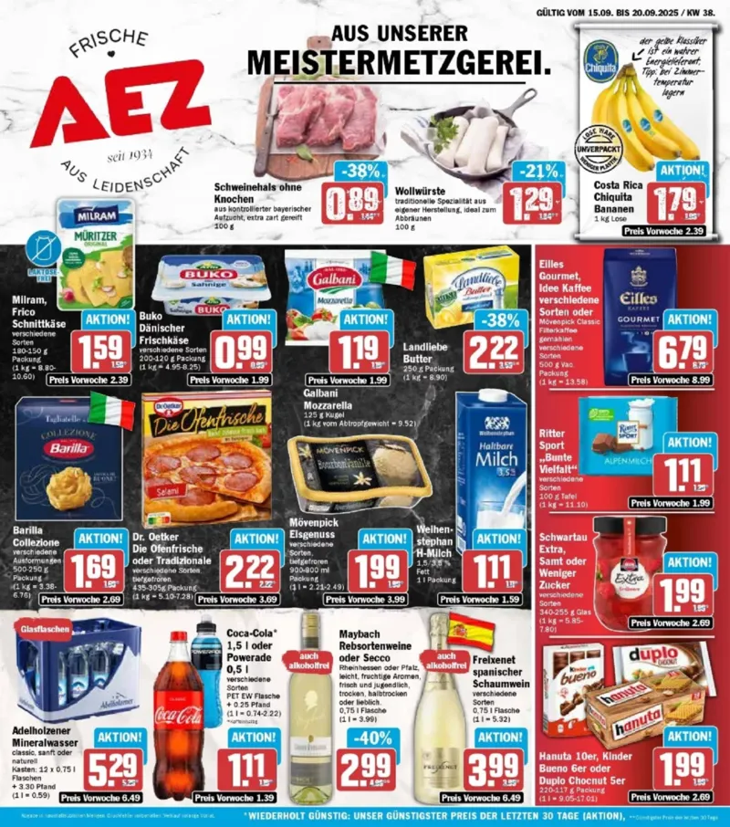 AEZ Prospekt vom 15.09.2025, Seite 1