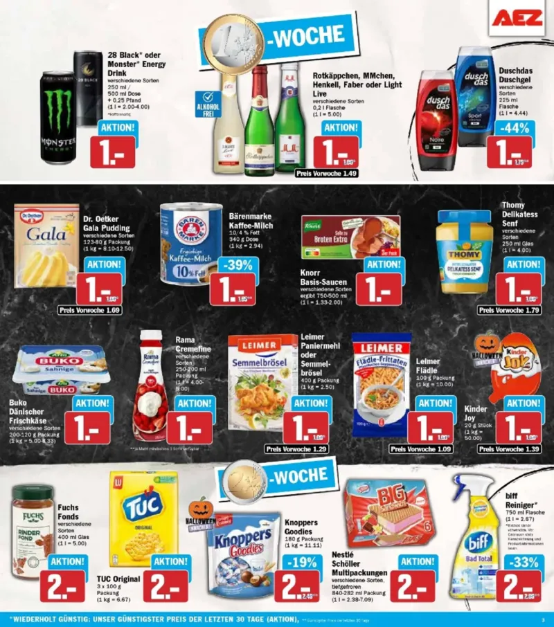 AEZ Prospekt vom 20.10.2025, Seite 3 AEZ Prospekt vom 20.10.2025, Seite 3