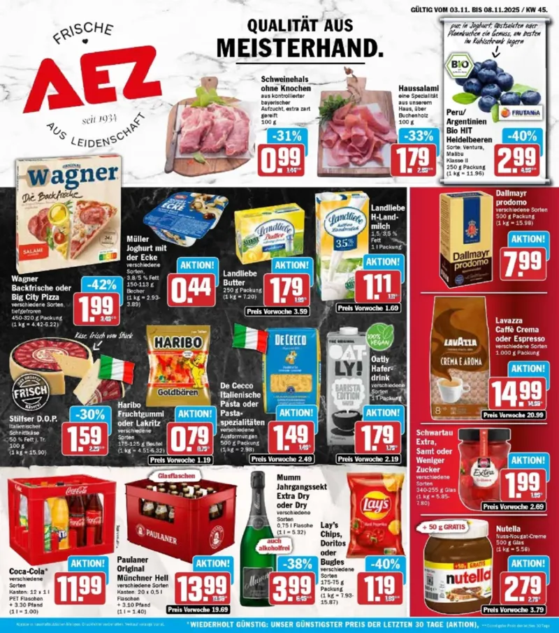 AEZ Prospekt vom 03.11.2025, Seite 1