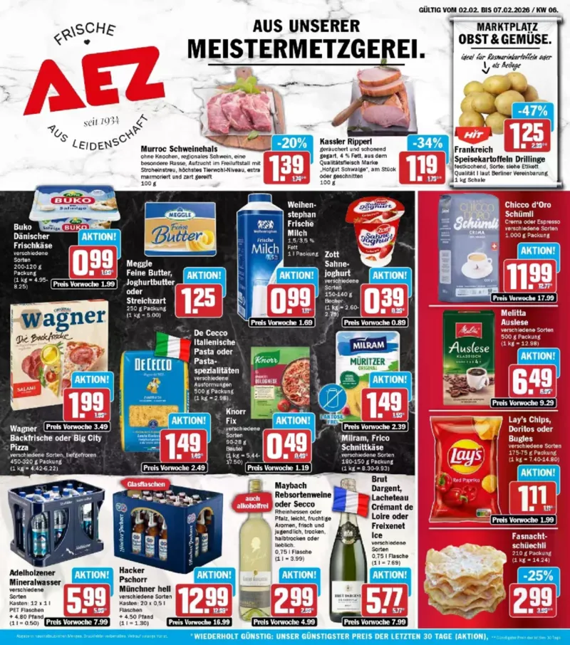 AEZ Prospekt vom 02.02.2026, Seite 1