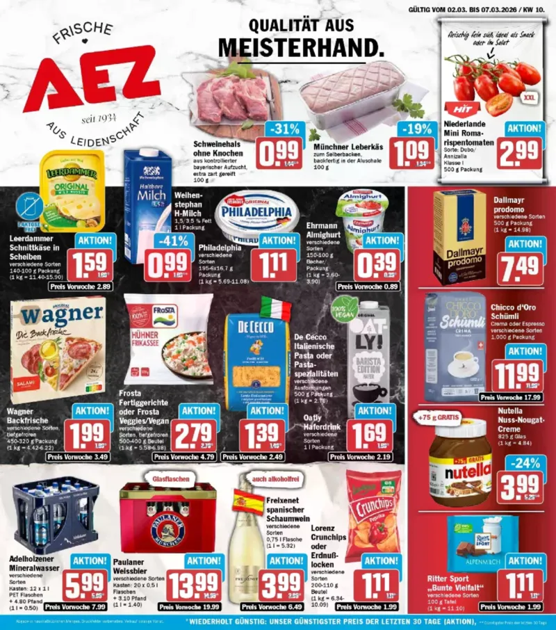 AEZ Prospekt vom 02.03.2026, Seite 1
