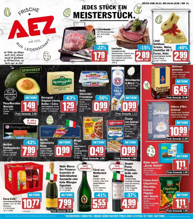 AEZ Prospekt vom 30.03.2026, Seite 1