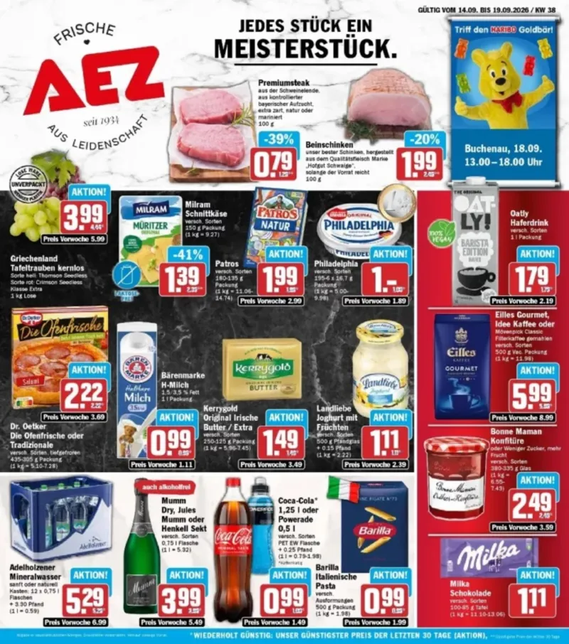 AEZ Prospekt vom 14.09.2026, Seite 1