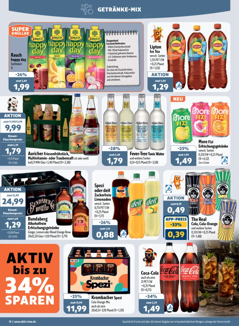 aktiv & irma Prospekt vom 22.06.2026, Seite 14