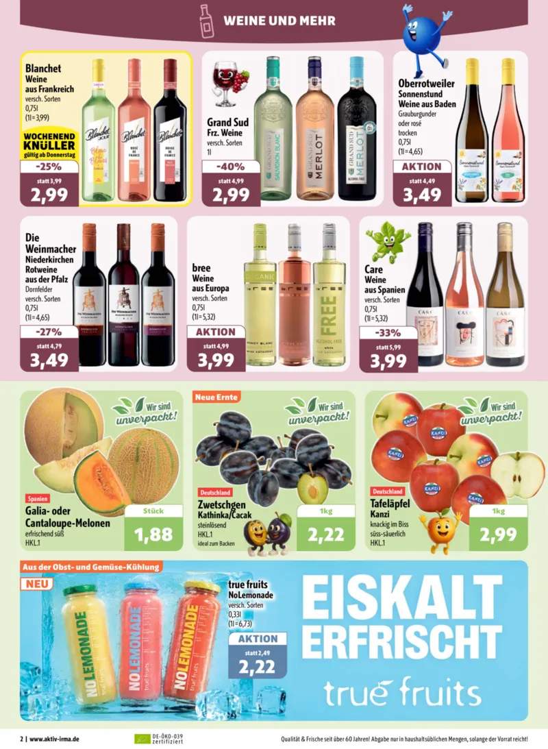 aktiv & irma Prospekt vom 27.07.2026, Seite 2