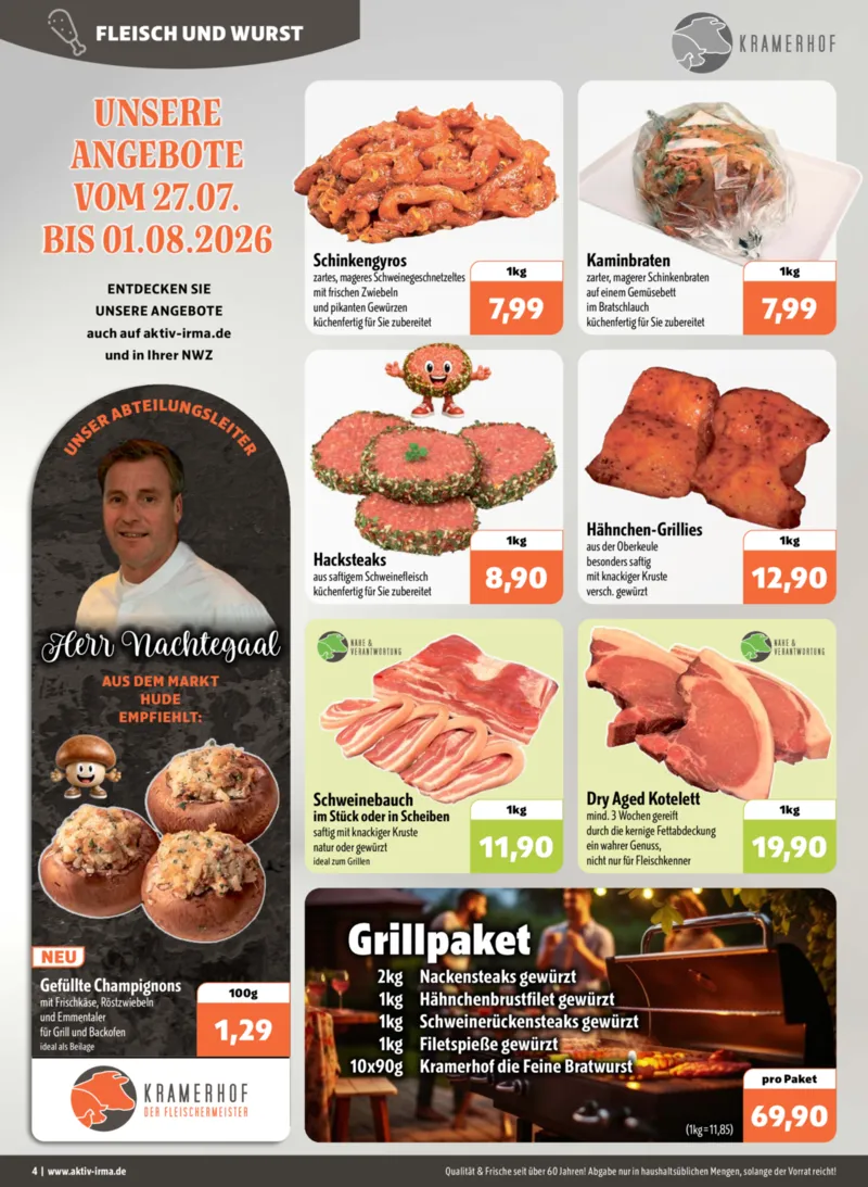 aktiv & irma Prospekt vom 27.07.2026, Seite 4
