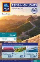 ALDI Reisen Prospekt vom 01.08.2025