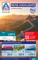 ALDI Reisen Prospekt vom 01.08.2025