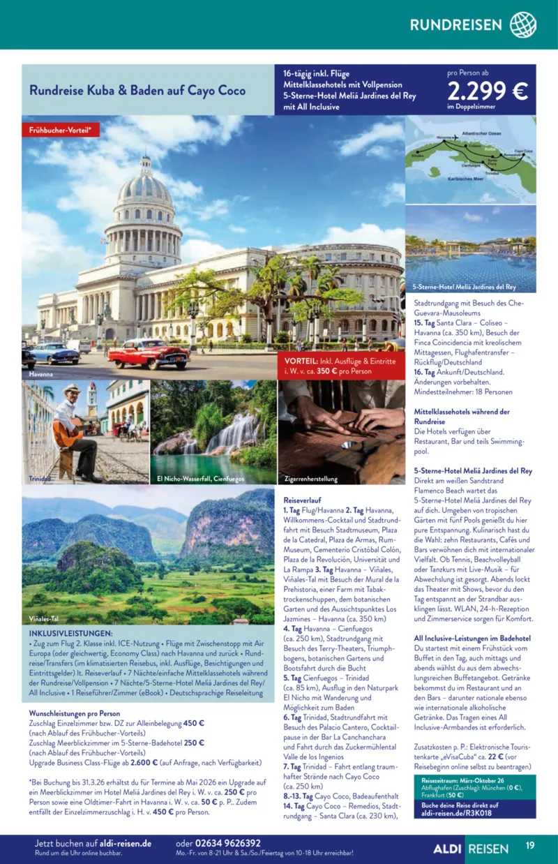 ALDI Reisen Prospekt vom 01.11.2025, Seite 19
