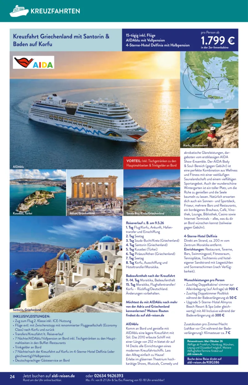 ALDI Reisen Prospekt vom 01.11.2025, Seite 24