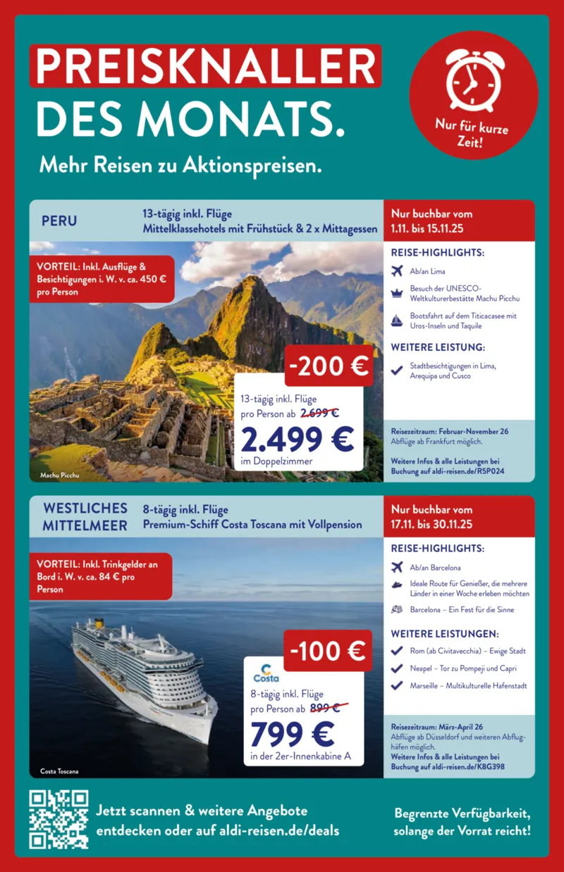 ALDI Reisen Prospekt vom 01.11.2025, Seite 3