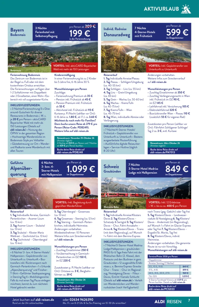 ALDI Reisen Prospekt vom 01.11.2025, Seite 7