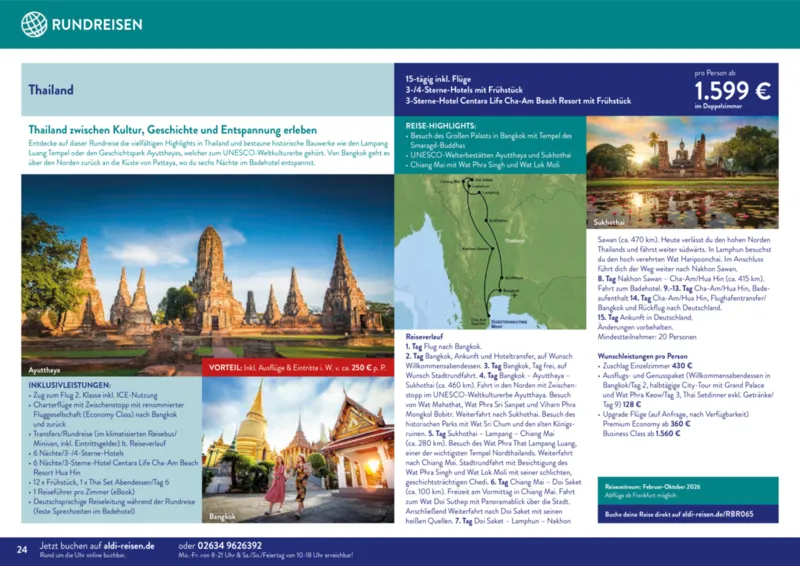 ALDI Reisen Prospekt vom 01.11.2025, Seite 24