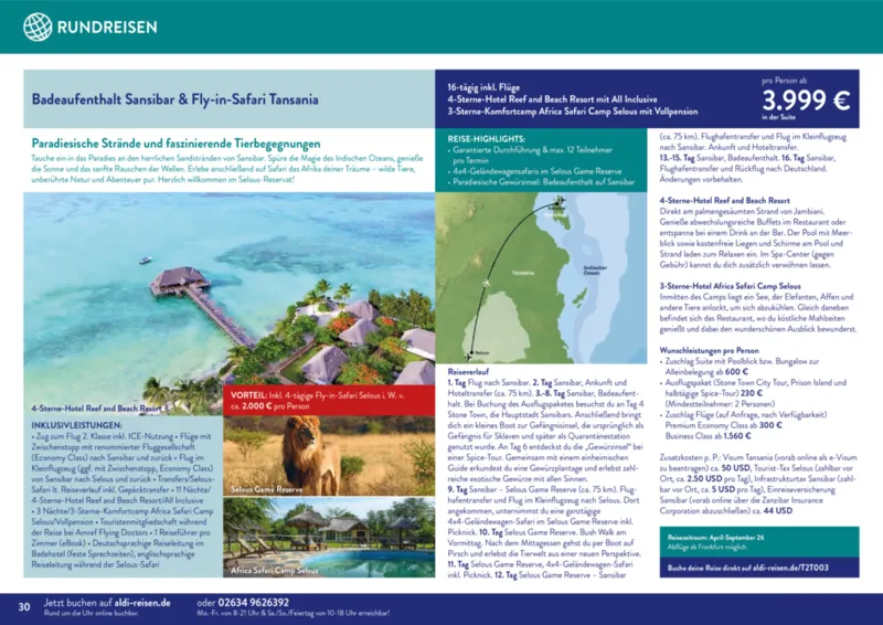 ALDI Reisen Prospekt vom 01.11.2025, Seite 30